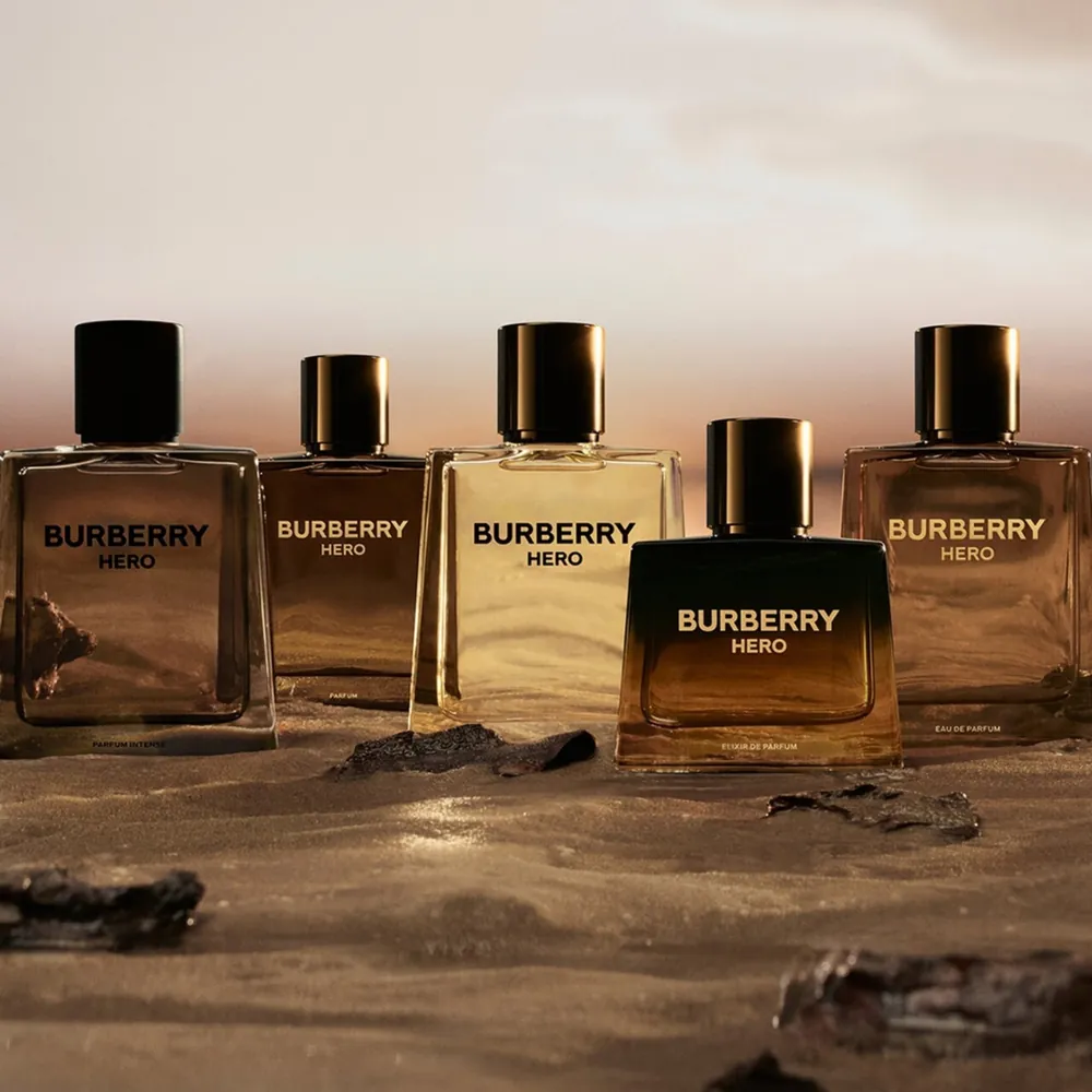 Burberry Hero fragrance range