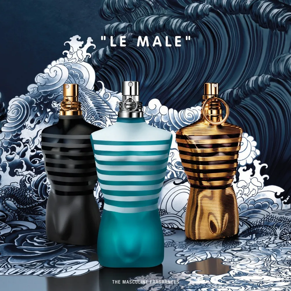 Jean Paul Gaultier Le Male fragrance range