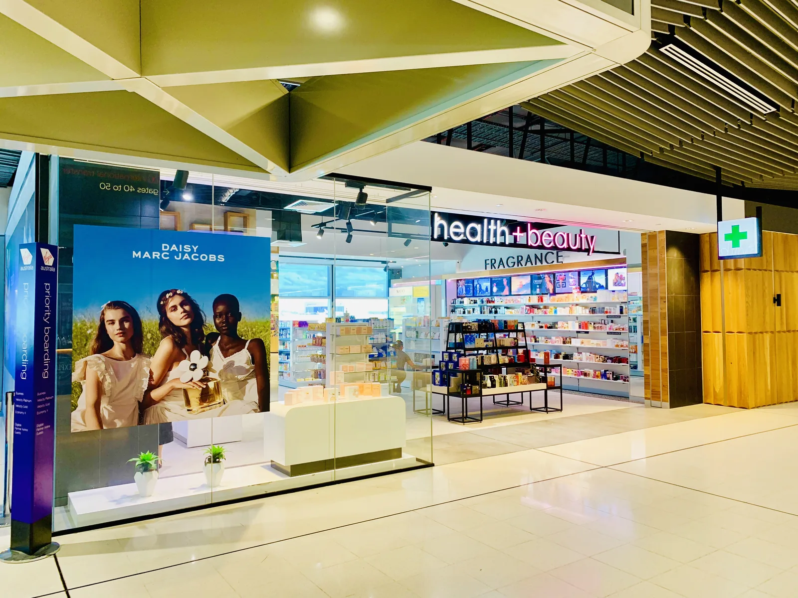 Marc Jacobs Daisy campaign at health + beauty Brisbane