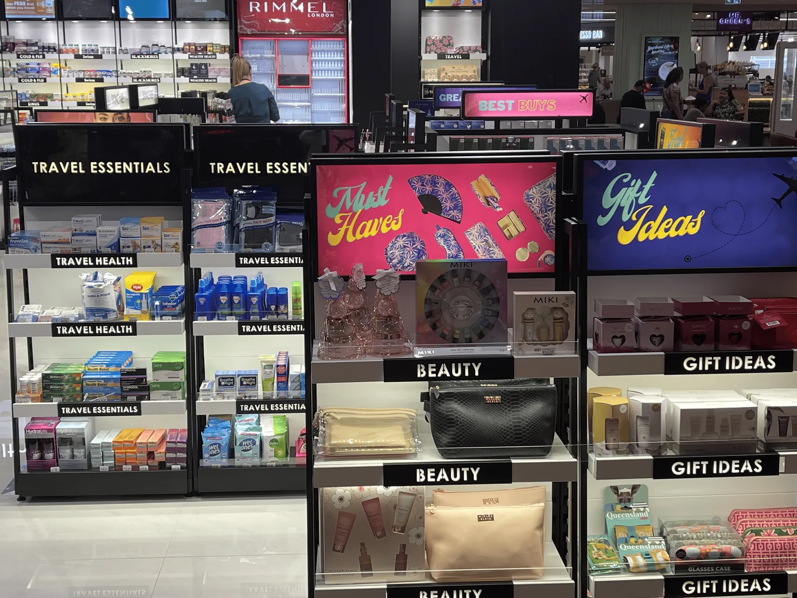 Travel essentials and gift ideas at health + beauty Cairns