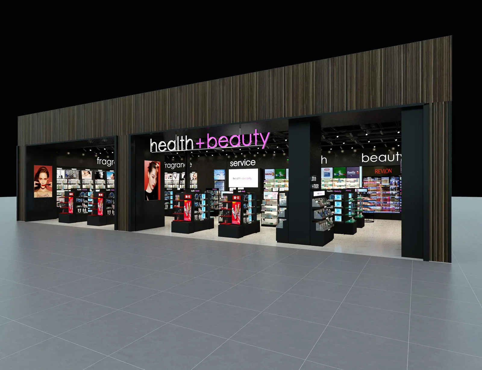 health + beauty flagship at Melbourne Airport Terminal 3