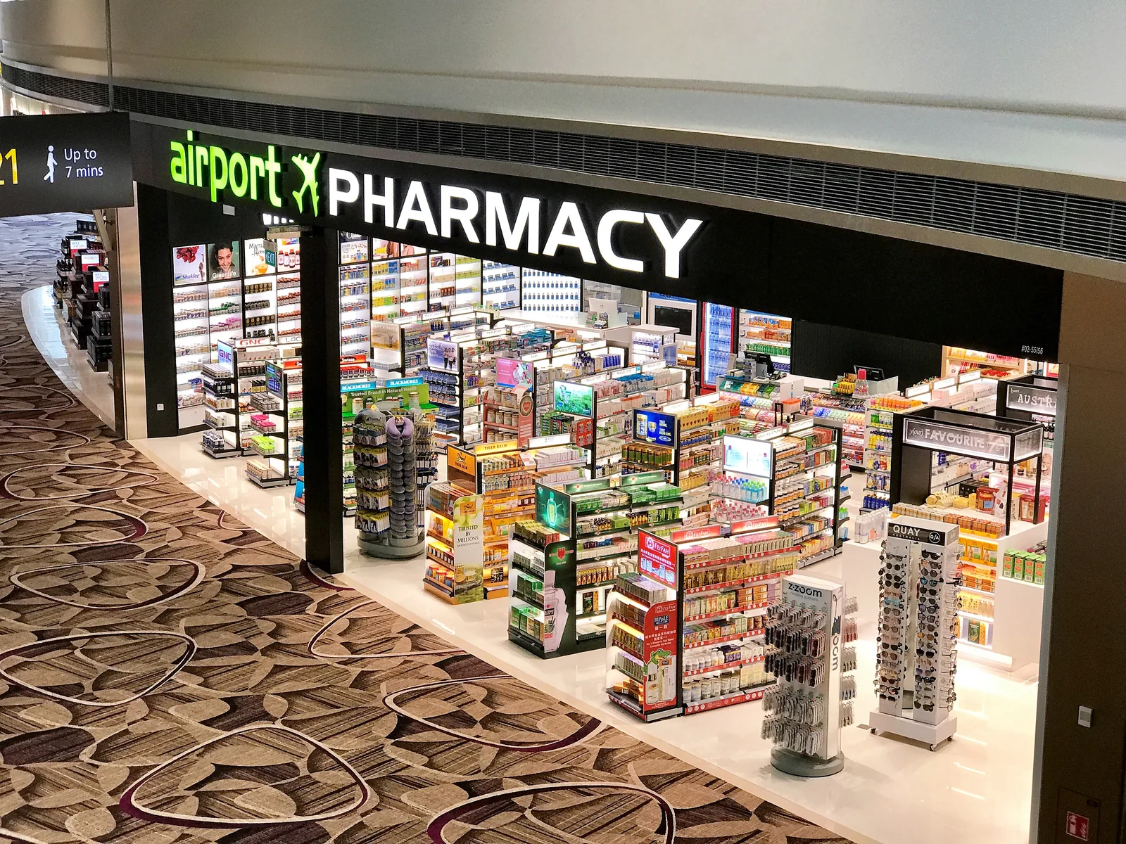 Airport Pharmacy at Singapore Changi Terminal 4